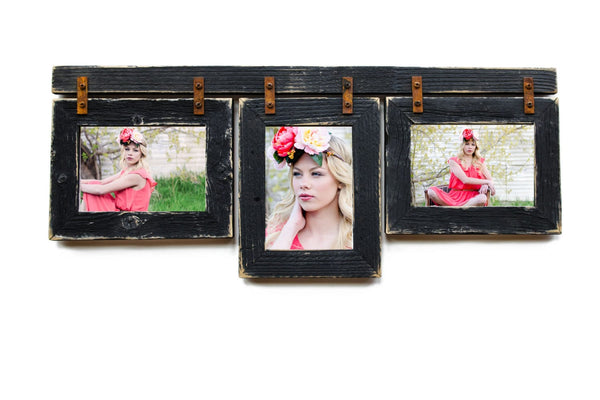 4 hole 4x6 Collage Multi Opening Picture Frame – Rusty Mill Decor