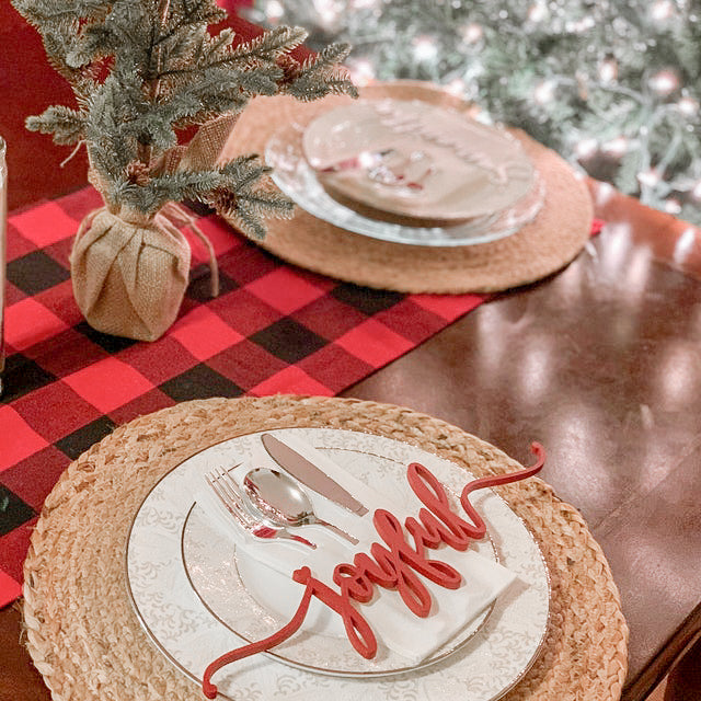 Christmas Place Setting - Set of 4
