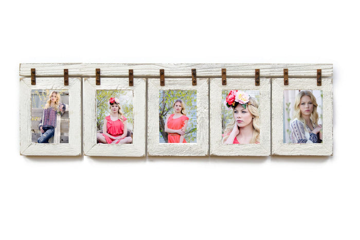 Multi-Opening Frame, Farmhouse Wall Decor, Rustic Picture Frame, Customizable Collage Frame, Wall Collage, Wall Hanging, Home Decor