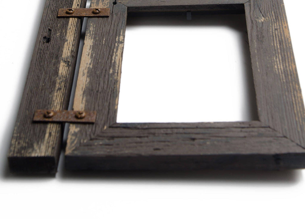 Multi Opening Picture Frame - Rustic Picture Frame - Multi Photo Frame- Collage Picture Frame - Distressed Rustic Picture Frames-Photo frame