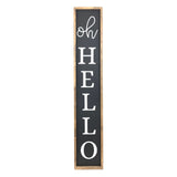 Oh Hello Welcome Porch Sign, Porch Decor, Front Porch Sign, Porch Sign, Farmhouse Signs,Welcome Sign, Welcome Porch Sign, Welcome Porch,