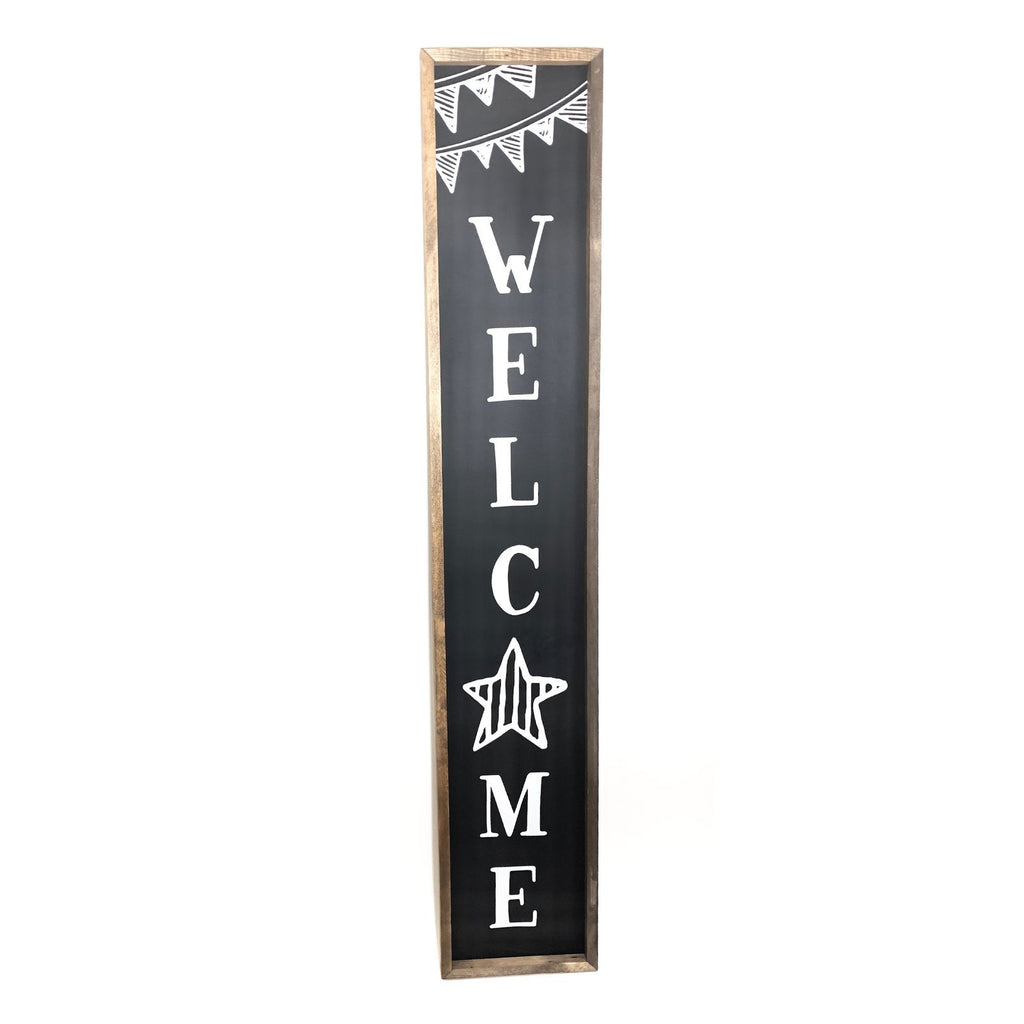 Welcome Porch Wood Sign