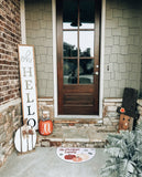 Oh Hello Welcome Porch Sign, Porch Decor, Front Porch Sign, Porch Sign, Farmhouse Signs,Welcome Sign, Welcome Porch Sign, Welcome Porch,