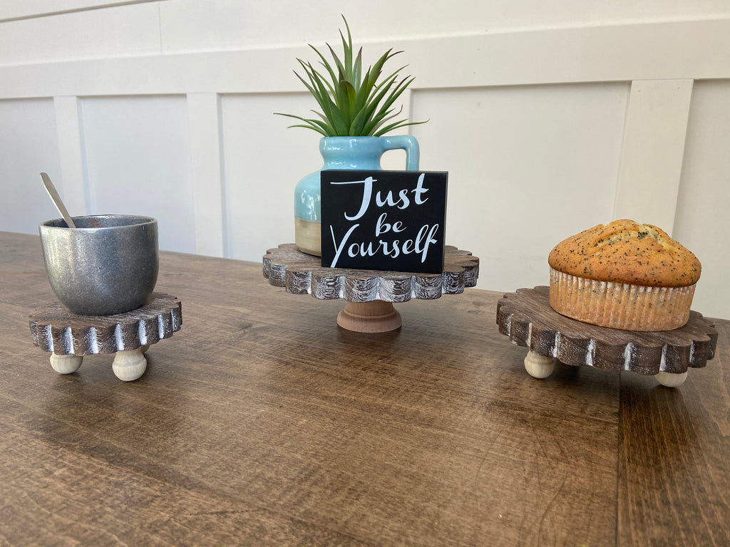 Two Tiered Tray, Tiered Tray Decor, Farmhouse Tiered Tray, Farmhouse Decor, Rustic Home Decor,  Decorative Tray, Bathroom Decor, Tier Tray