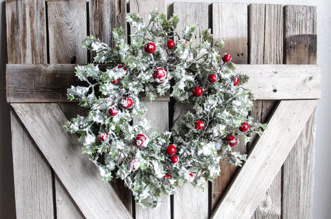 Holiday Wreath, Christmas Wreath, Holiday Decor, Holiday Accent Piece, Farmhouse Home Decor, Farmhouse Wreath, Christmas Decorations, Wreath