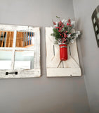 8 Pane Farmhouse Wall Decor Window Mirror - Rustic Window Mirror - Rustic Mirror - Large Window Mirror - Window Pane Mirror