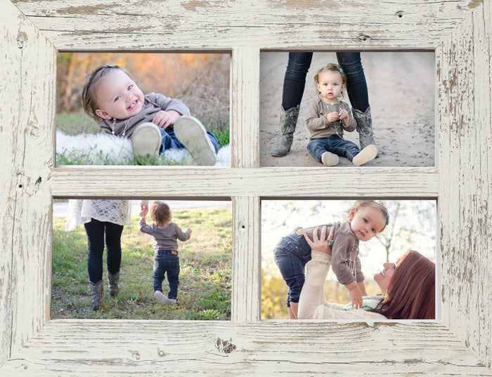 2" 5x7 Barn Window Collage Picture Frame-Christmas Gift-Rustic Picture Frame-Reclaimed-Cottage Chic-Collage Frame-Picture Frames